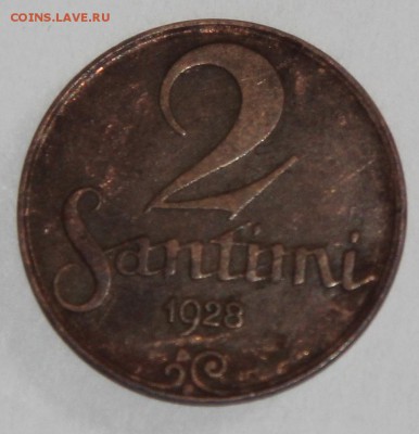 2 сантима 1928 Латвия до 26.03 - IMG_3569.JPG
