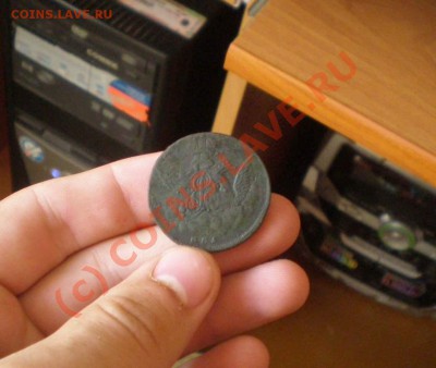 копейка 1755 года ММД (облачник) - P6120035_thumb