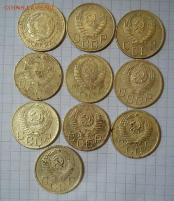 5 копеек ссср 10 шт до 25.03.15г в 22 00 - 5