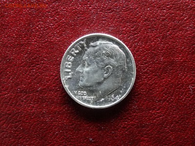 США дайм ($0.1) 1964 Рузвельт UNC+ до 26.03 22:00 МСК - DSC05854
