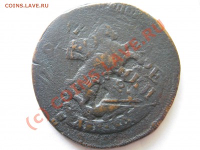 Перечекан 4 коп. 1762 г. на 2 коп. 1788 г. - Изображение 4900