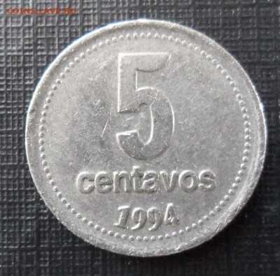 5 сентаво 1994 Аргентина, до 26.03..21.00 Мск - SAM_1356.JPG