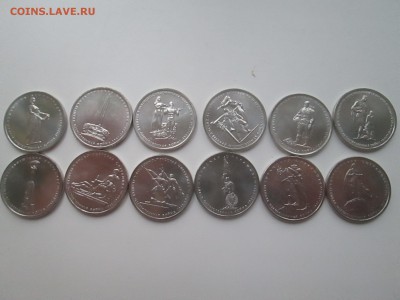 3, 4 и 5 выпуск 5-рублёвых в честь 70-летия ФИКС - IMG_6489.JPG