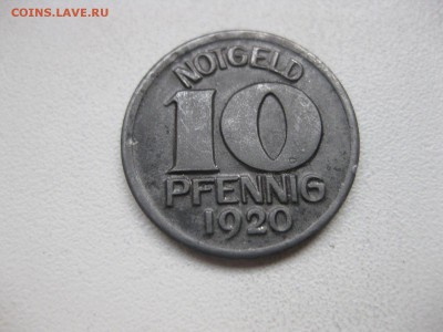 HALLE,10 пфеннигов 1920г(хорошая)!до 26.03.2015 - IMG_3082.JPG
