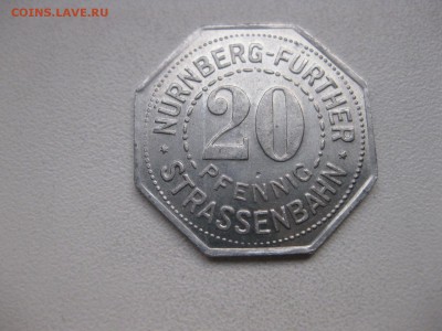 НЮРНБЕРГ,20 пфеннигов 1921г(РАЗНОВИД)!до 26.03.2015 - IMG_3096.JPG
