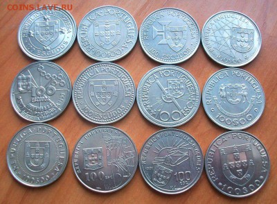 Португалия 100 эскудо 12 шт 1987-1991 - 100_2064.JPG