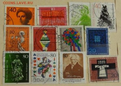 Марки Германии, подборка, гаш., 124 шт. - DSC04944.JPG