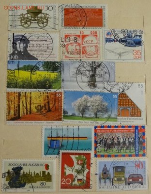 Марки Германии, подборка, гаш., 124 шт. - DSC04950.JPG