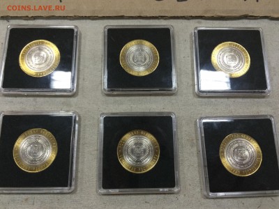 10р Чечня UNC, 10р Осетия-Гурт UNC. - image