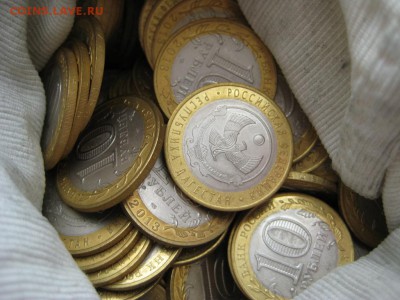 10 рублей Дагестан. 240шт из мешка.  27.0.2015 22:00 - дагестан2.JPG