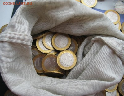 10 рублей Нерехта. 130шт из мешка.  27.0.2015 22:00 - нерехта1.JPG