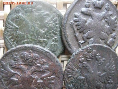 Деньга, 4 шт. 1730, 1737, 1739 и 1749г. До 30.03.2015г. - 29-31 028.JPG