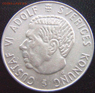 Серебряная шведская крона 1954; до 24.03_22.32мск - 9395