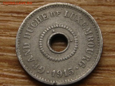 Люксембург 5 сантимов 1915 цинк год-ти до 26.03.15 в 21.00 М - IMG_1904