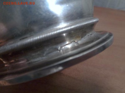 Подстаканник империи 120 грамм серебра - DSC00802.JPG