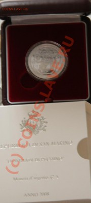 Сан-Марино серебро в шкатулках с сертификатами - 5_euro.JPG