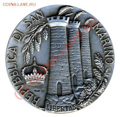 Сан-Марино серебро в шкатулках с сертификатами - 2008_medaglia_fronte_zoom