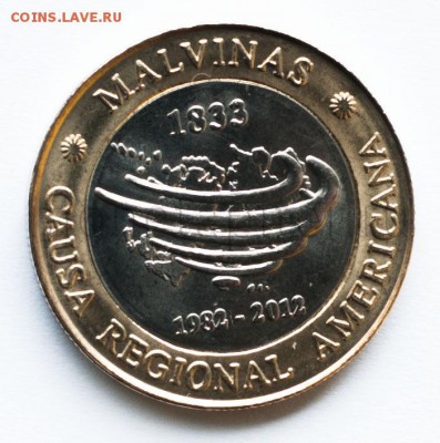 Аргентина, 2 песо "Мальвины" - 42_Argentina2Peso2012Malviny_2