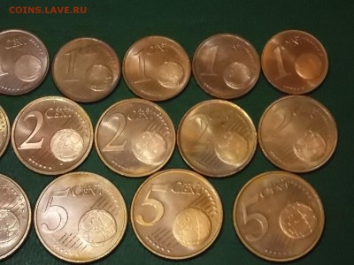 1,2,5 Евроцентов 2002-2010 15 штук 25.03.2015 22:00 - DSCN8400.JPG