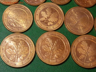 1,2,5 Евроцентов 2002-2010 15 штук 25.03.2015 22:00 - DSCN8406.JPG