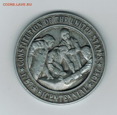 Медаль США 100 лет конституции до 28.03.2015   22-00 - 5174646648