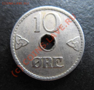 Норвегия, 1949 г, 10 орэ, до 15.06 в 22-30 мск - норв 49
