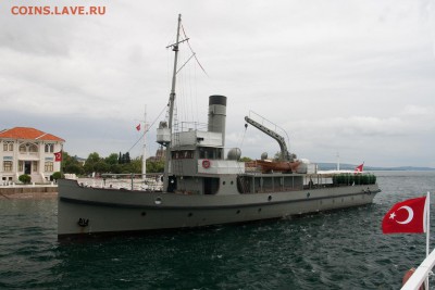 Монеты с Корабликами - Replica_of_the_Turkish_minelayer_-Nusret-