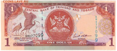 Тринидад и Тобаго 1$ 2006 до 30.03.15 в 22.00мск (А910) - 1-1тит1