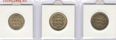 ЭСТОНИЯ КРОНЫ 1993-2008гг., до 30.03.15г., 20.00 мск. - Эстония кроны 1а