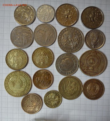 монеты иностранные солянка 18шт до 29.03.15г в 22 00 - солянка