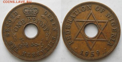Брит Нигерия 1 пенни 1959 до 31.03.15 в 22.00 - 387 3 Брит Нигерия 1 пенни 1959   021