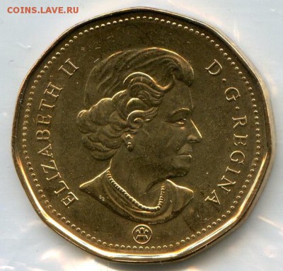 Канада. 2008 г. $1. Утка Эмблема Олимпиады. до 15.03 в 21.30 - Coins-World-Super-Collection224