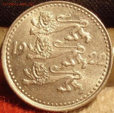 Эстония 1 марка 1922 - 1 mark 1924 014.JPG