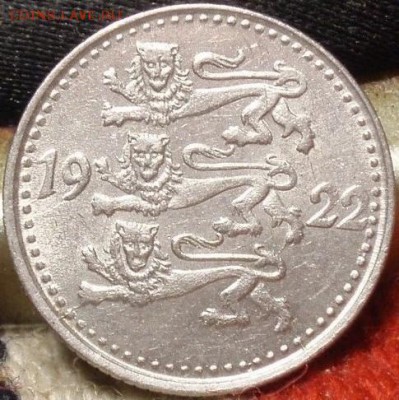 Эстония 1 марка 1922 - 1 mark 1924 005.JPG