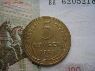 5 копеек 1929, [хорошая, до 29.03.15 в 22.00 по мск - IMG_4431.JPG