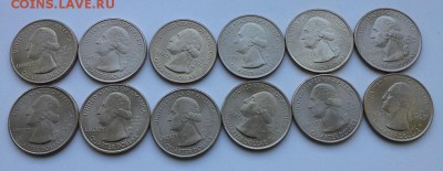 США Парки 12 монет. (дворы P, D) - 2