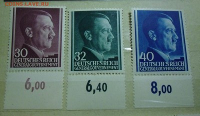 Чистые марки Третьего Рейха (21шт) - гитлер рейх-2.JPG