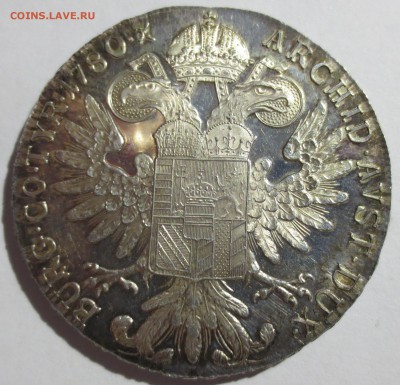 Ag Талер Марии Терезии 1780 - IMG_2920.JPG