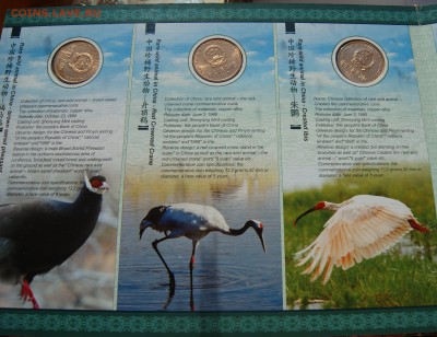 Красная книга Китая, в буклете, 10 монет, до 01.04.15 года - DSC05000.JPG