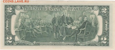 2 $ USA - бона 002ф