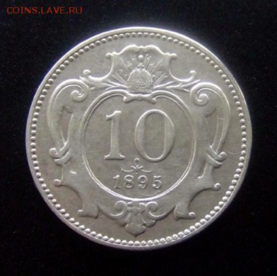4 - Австрия 10 геллеров (1895) Р
