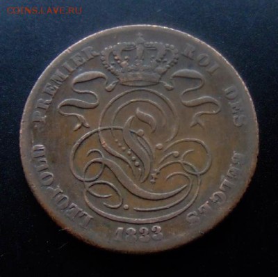 4 - Бельгия 5 сантимов (1833) А