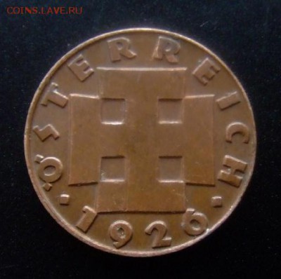 4 - Австрия 2 гроша (1926) А