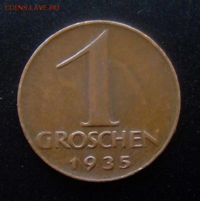 4 - Австрия 1 грош (1935) Р