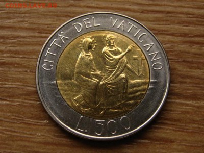 БИМ Ватикан 500 лир 1986 до 30.03.15 в 21.00 М - IMG_2263