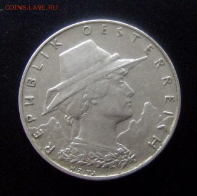 4 - Австрия 1000 грошей (1924) «Девушка в шляпе» №1 А