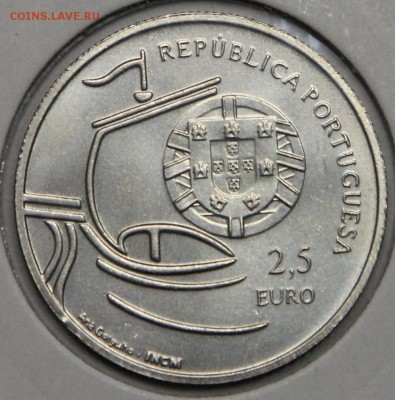 2.5 евро Португалия 2011 Университет в Лисабоне до 31.03 - IMG_3345.JPG