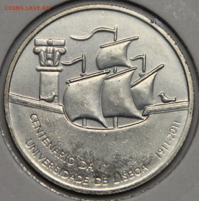 2.5 евро Португалия 2011 Университет в Лисабоне до 31.03 - IMG_3343.JPG