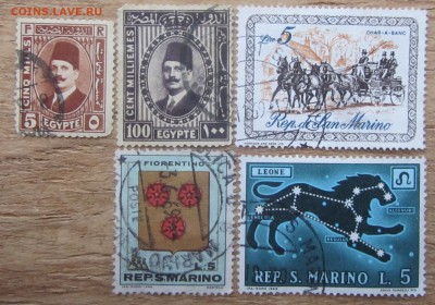 Монеты России, Мира, боны, жетоны и др. - Марки.JPG