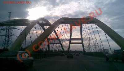 ФОТО - просто фото. Те что получились удачными. - Большеохтинский мост